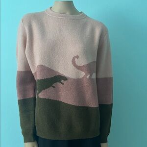 Sugarhill Brighton Laverne Dinosaur Crew Neck Sweater